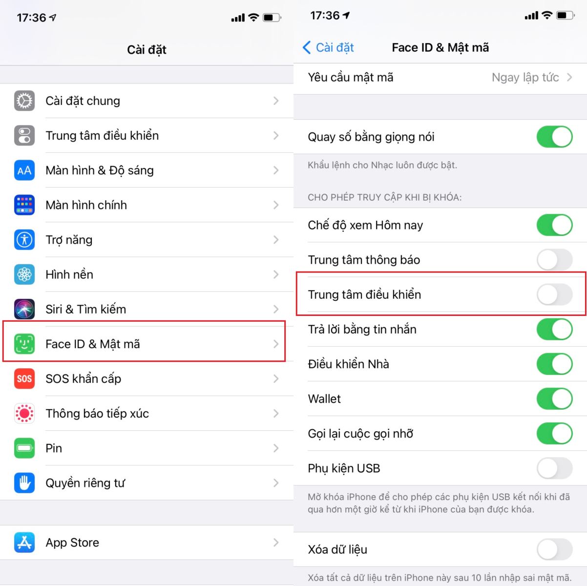 Mẹo chống mất iPhone: Tắt truy cập trung tâm điều khiển khi khóa ...