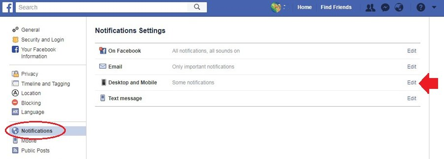 Cách tắt thông báo Facebook ở góc màn hình máy tính