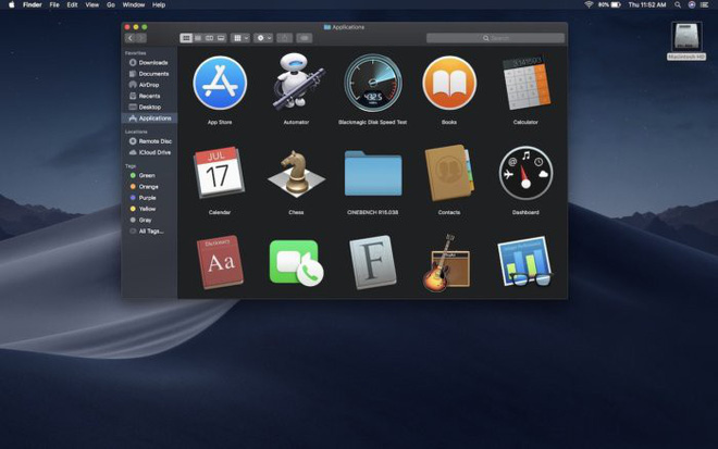 Hệ điều hành macOS Mojave được mong đợi của Apple sẽ được phát hành vào ngày 24 tháng 9