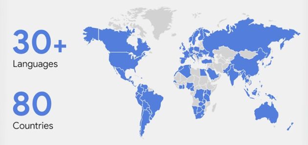 Google Assistant đã có mặt tại 80 quốc gia và hỗ trợ 30 ngôn ngữ