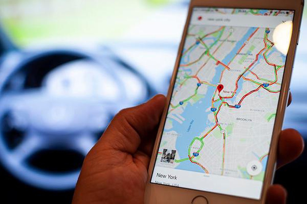 Google Maps đã có thể thông báo tốc độ của xe đang di chuyển trong thời gian thực