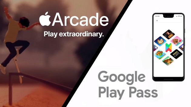 So sánh Apple Arcade và Google Play Pass