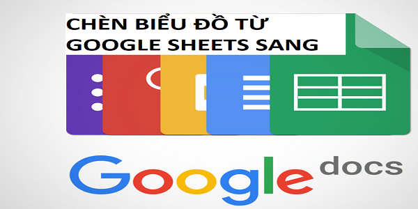Cách chèn biểu đồ từ Google Sheets sang Google Docs